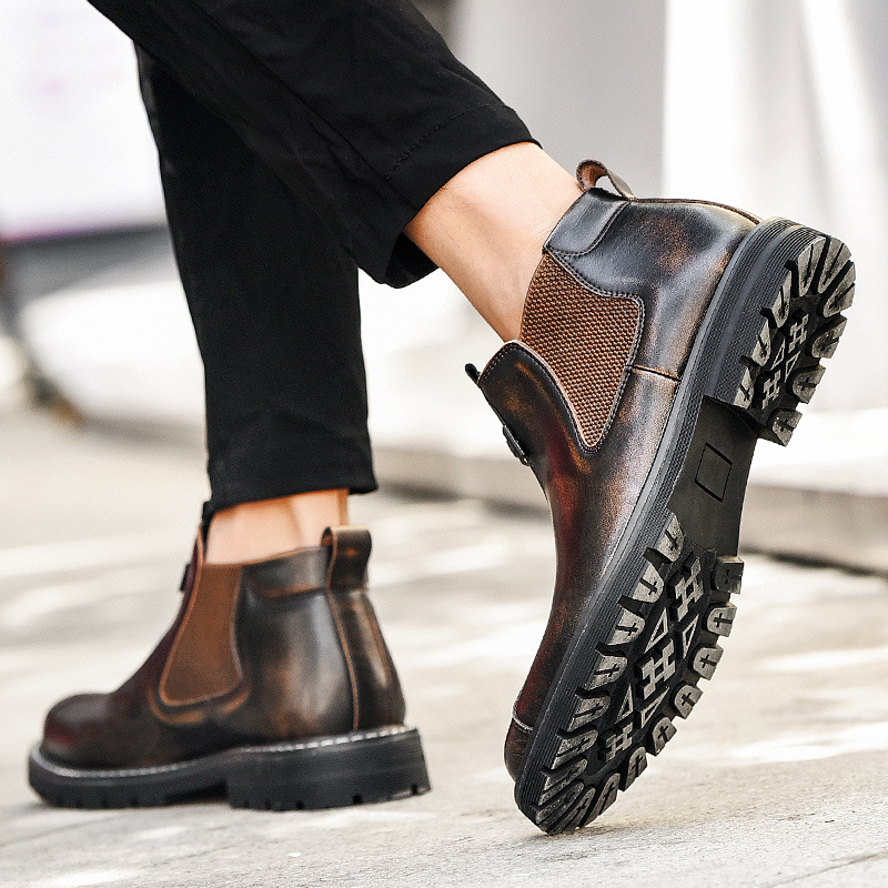 mens chelsea boots autumn winter details 3